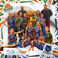  Dziewczęta z Basket Fred Kielno wysoko w ogólnopolskim turnieju!