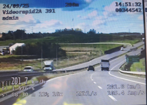 Trasą Kaszubską ponad 200 km/h.