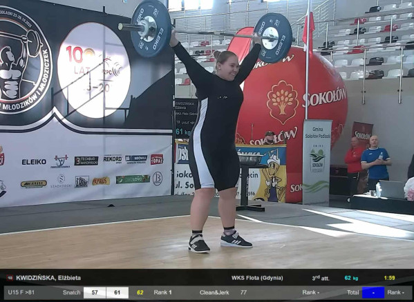 Srebro Mistrzostw Polski dla mieszkanki Częstkowa!