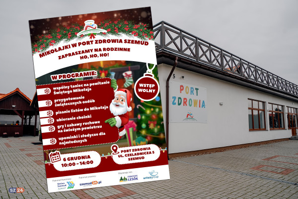 Świąteczne atrakcje w Porcie Zdrowia Szemud.